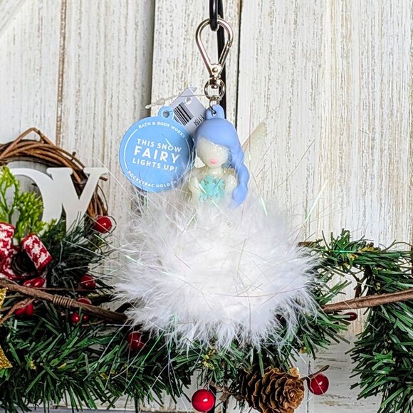 NEW Bath & Body Works ❄️ Snow Fairy Princess Light Up Pocketbac Holder - Picture 2 of 6